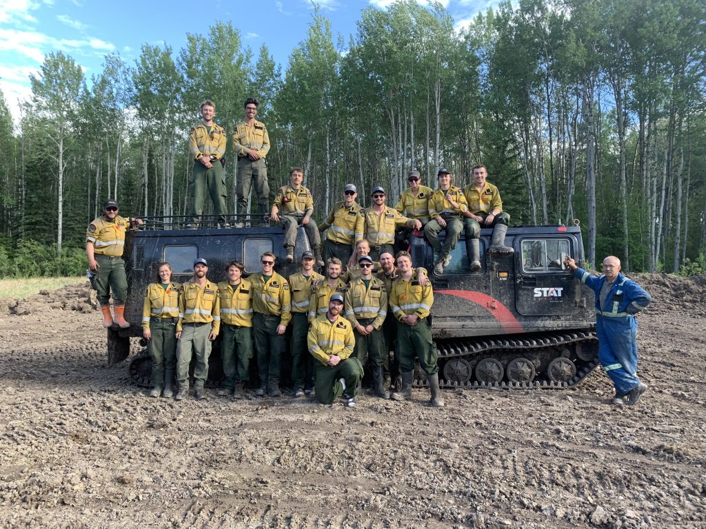 My wildfire firefighting crew from 2019. Seasonal work, a change of position in life.