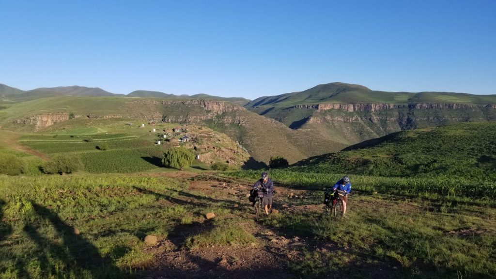 bikepacking, scenery, small village