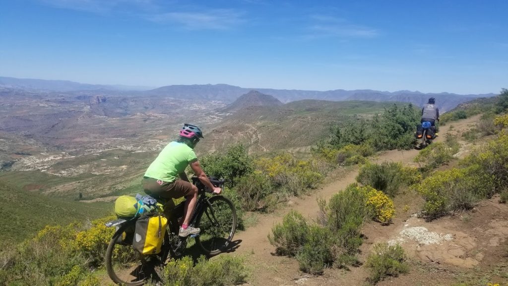 bikepacking, single track